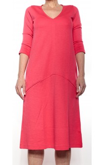 Gran Sasso Jersey-Kleid Hellrot