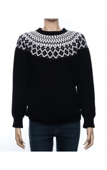 GRAN SASSO Pullover im Norweger Style Dunkelblau