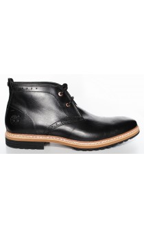 TIMBERLAND Chukka Halbhoher Schnürer Black