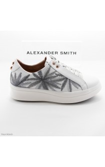 Alexander Smith Palm Work White