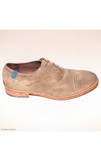 Floris van Bommel Taupe Suede