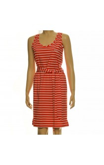 Barbour Patterson Dress - coral