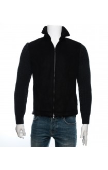Gran Sasso Strickjacke - Front Alcantara Optik