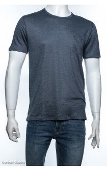 Gran Sasso T-Shirt Jeansblue