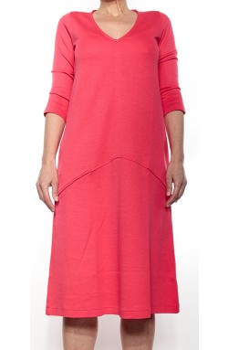 Gran Sasso Jersey-Kleid Hellrot