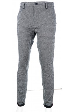 Mason's Herren-Chino schwarz/silber