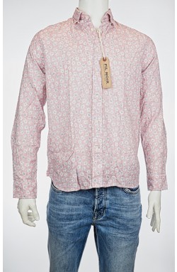Fil Noir Hemd Rose