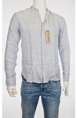 Fil Noir Hemd Marine