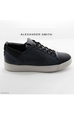 Alexander Smith Tapir Leather Blue