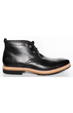 TIMBERLAND Chukka Halbhoher Schnürer Black