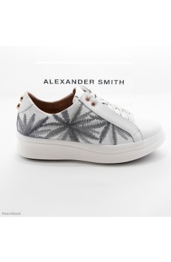 Alexander Smith Palm Work White