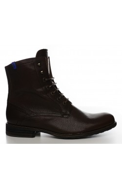 FLORIS VAN BOMMEL Brown Leather Stiefel